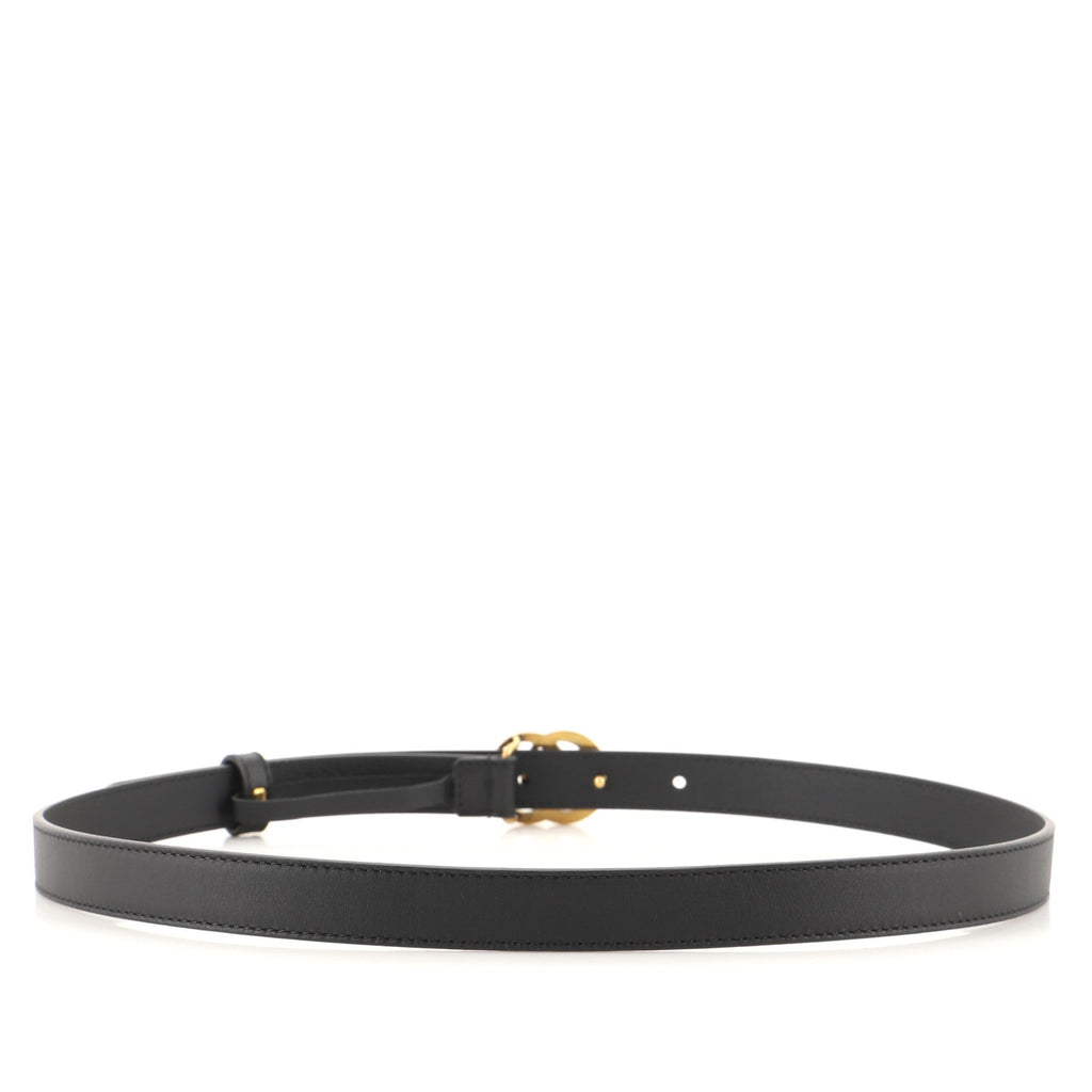 GG Marmont Belt Leather Thin 80