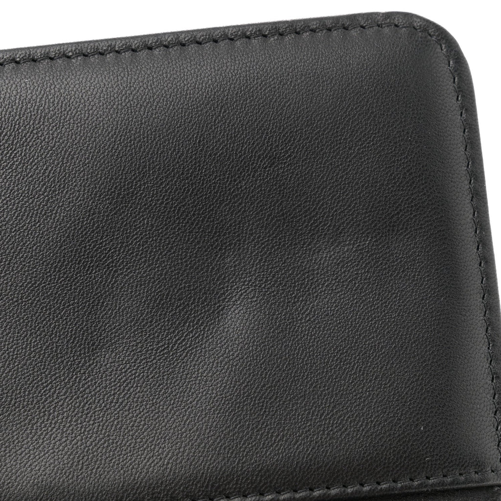 Velvet Pearl Diamond Embellished Wallet On Chain WOC Black