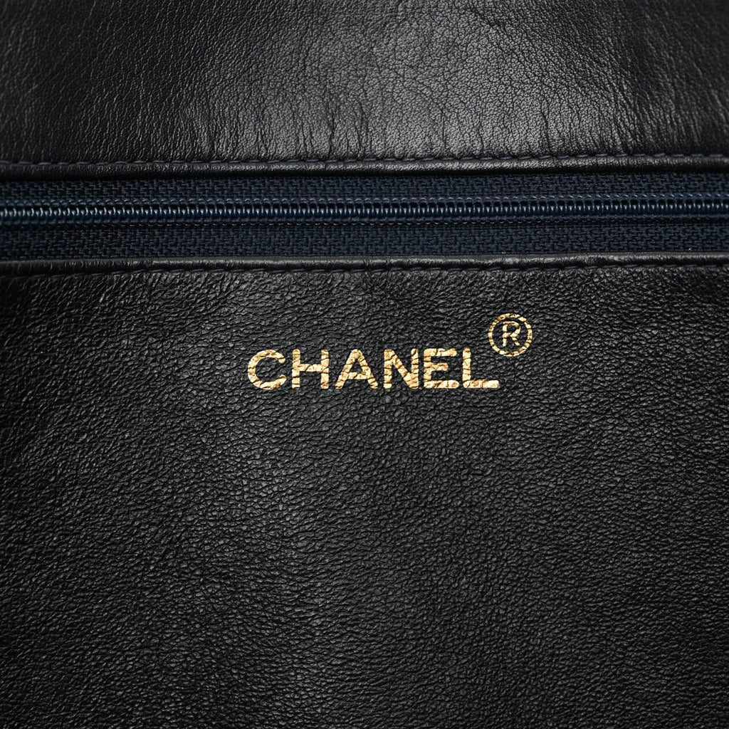 Lambskin CC Tote Navy