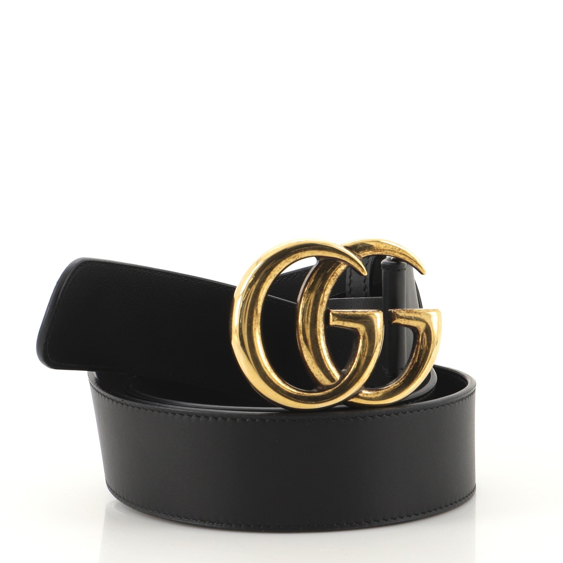 GG Marmont Belt Leather Wide 90