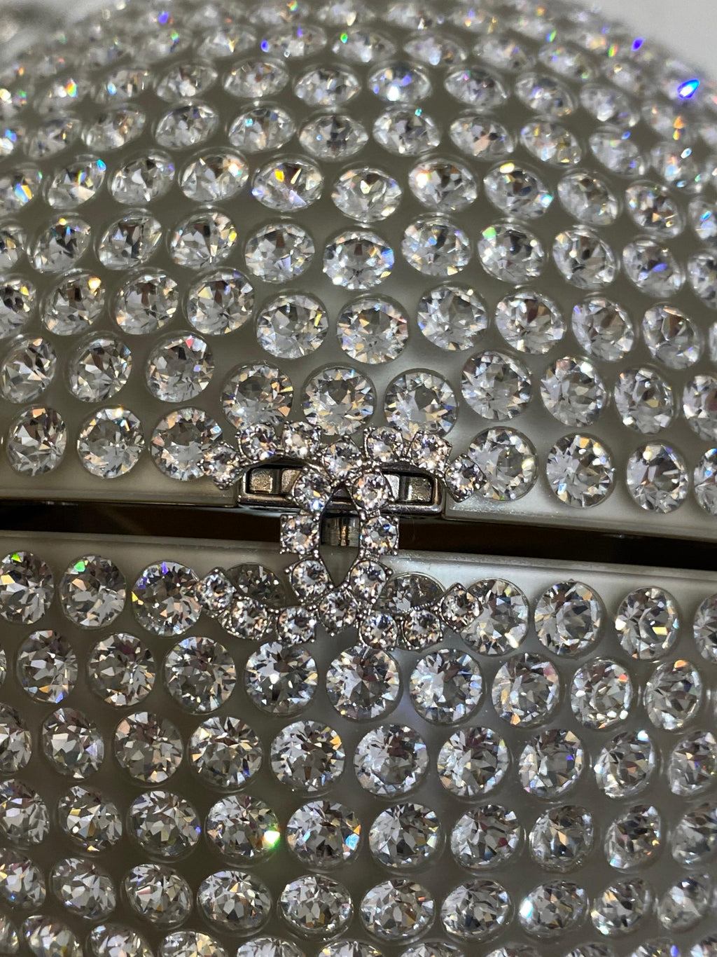 Chanel Runway Round Crystal Ball evening bag
