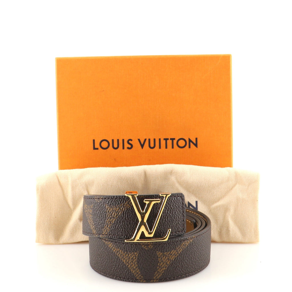 LV Iconic Belt Reverse Monogram Canvas Medium 90