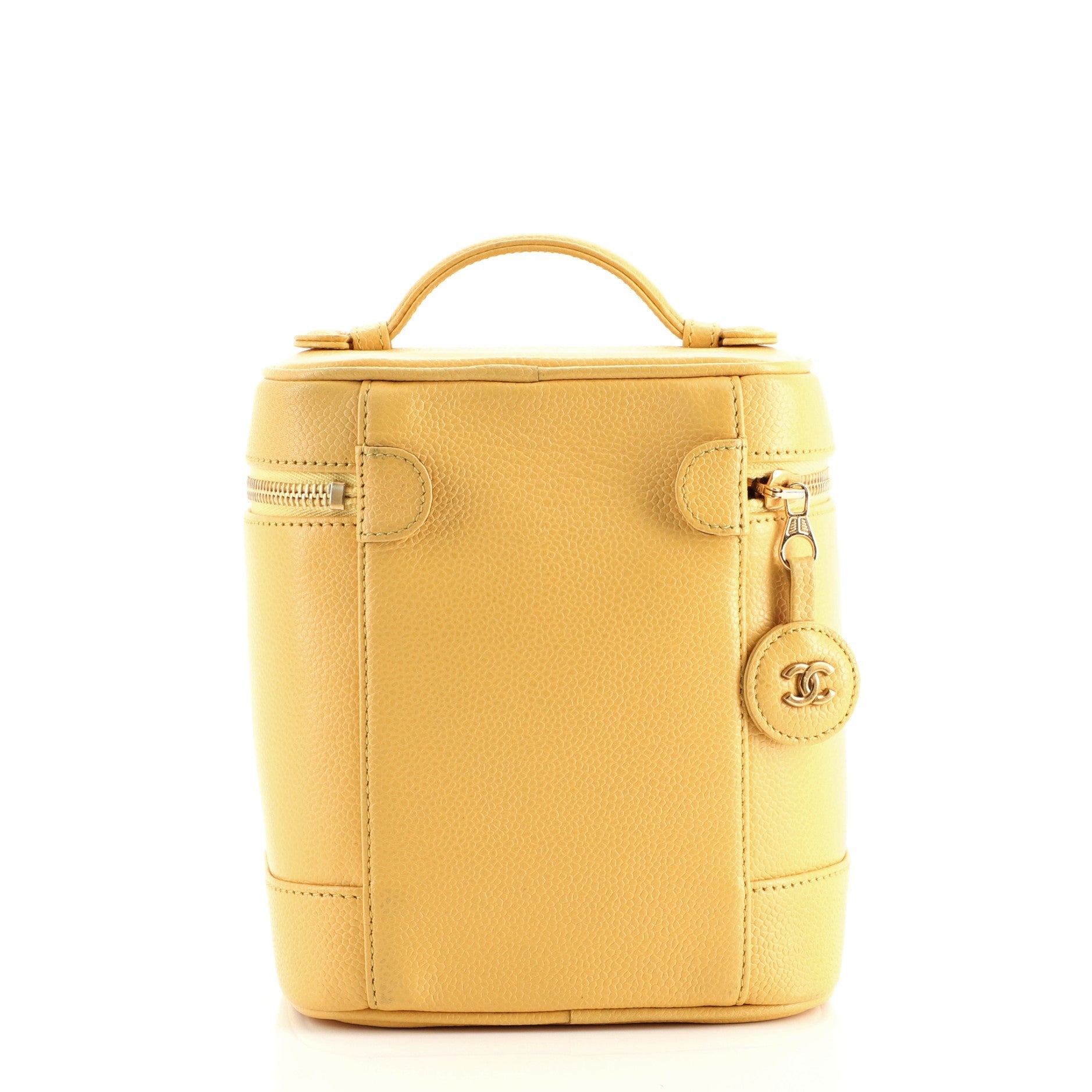 Vintage Timeless Cosmetic Case Caviar Tall
