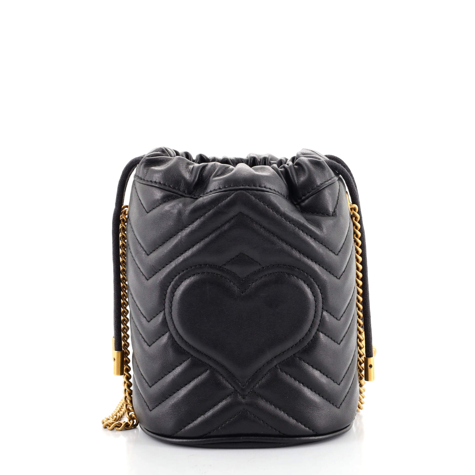 GG Marmont Bucket Bag Matelasse Leather Mini