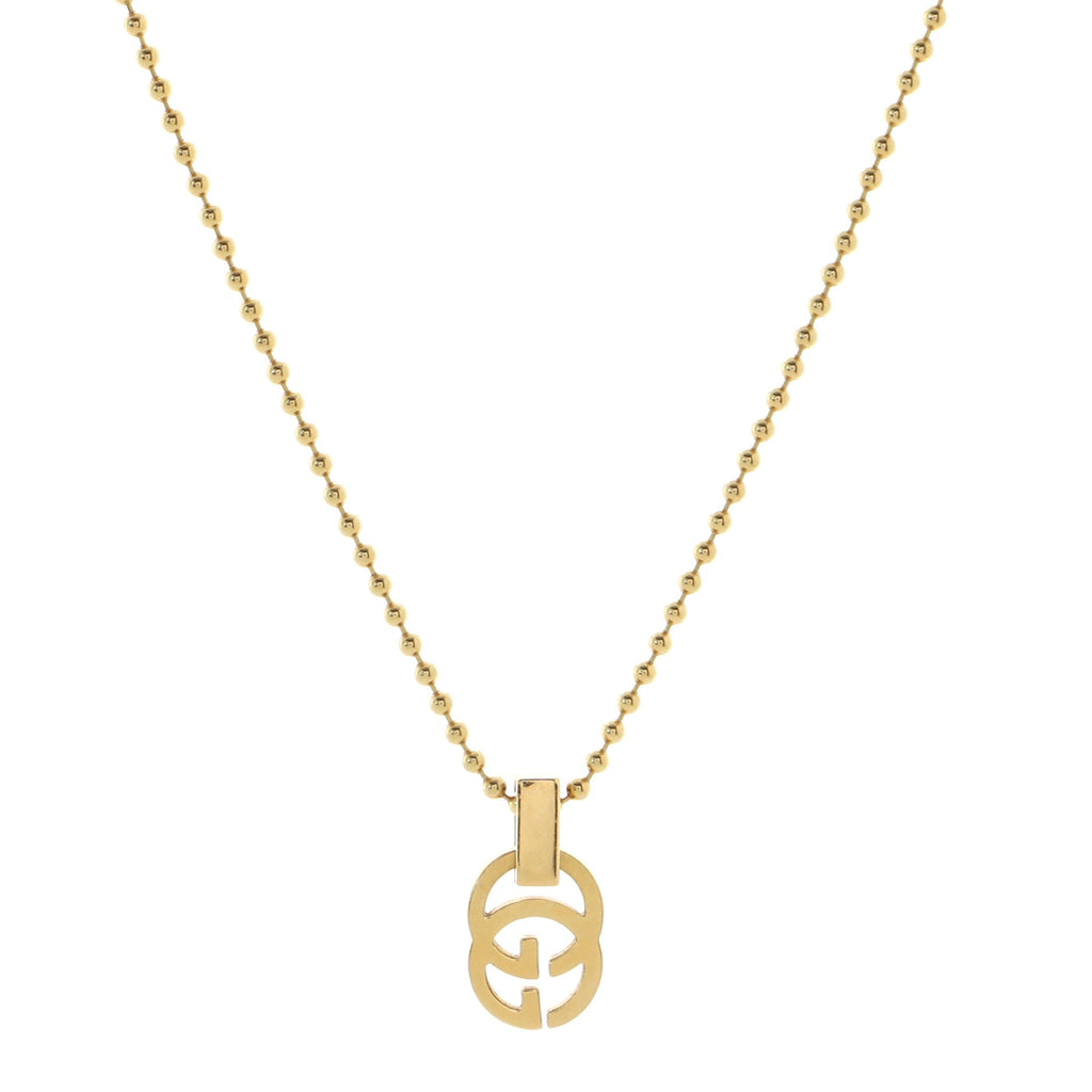 GG Running Pendant Necklace 18K Yellow Gold