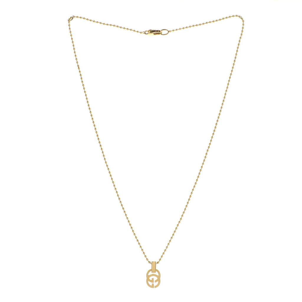 GG Running Pendant Necklace 18K Yellow Gold