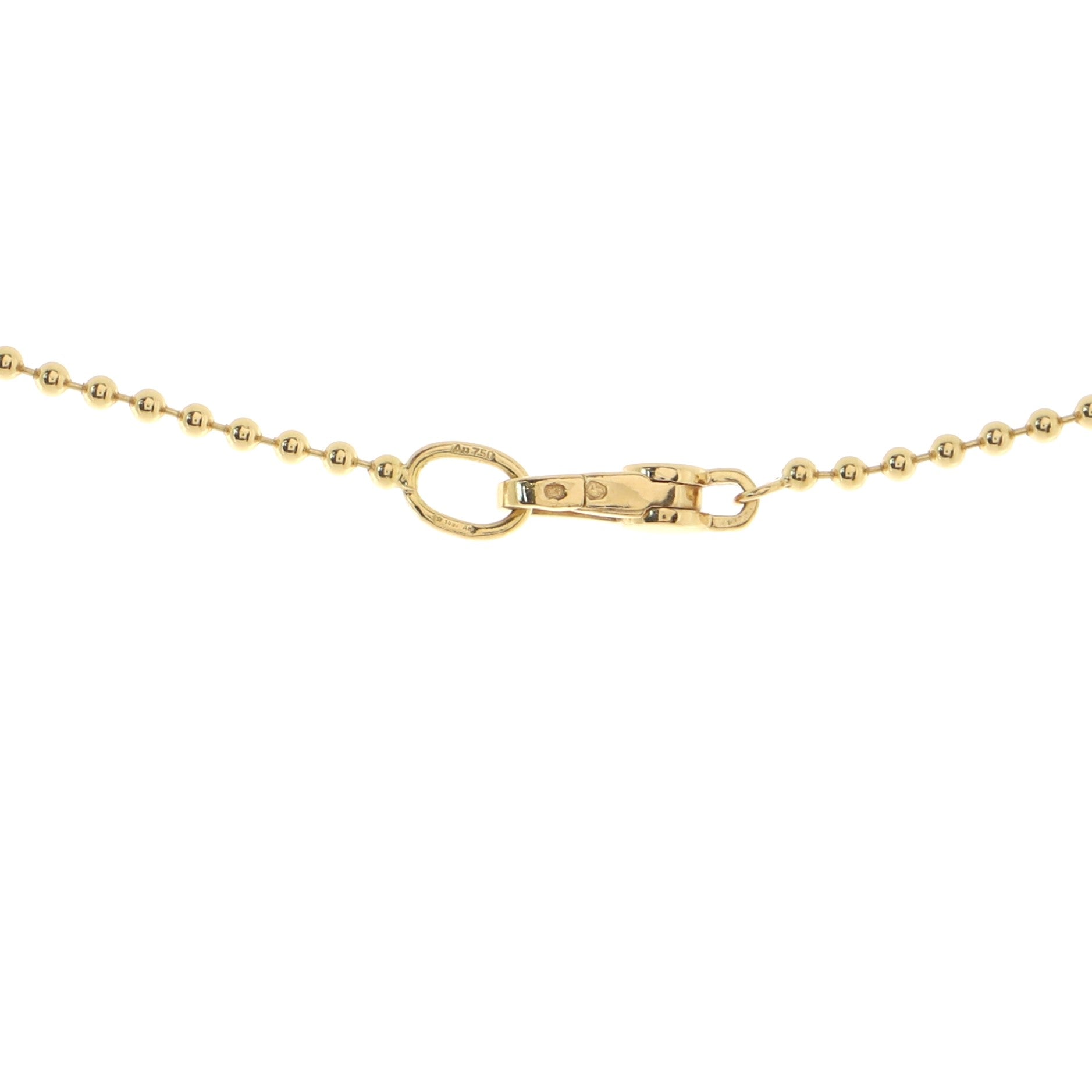 GG Running Pendant Necklace 18K Yellow Gold