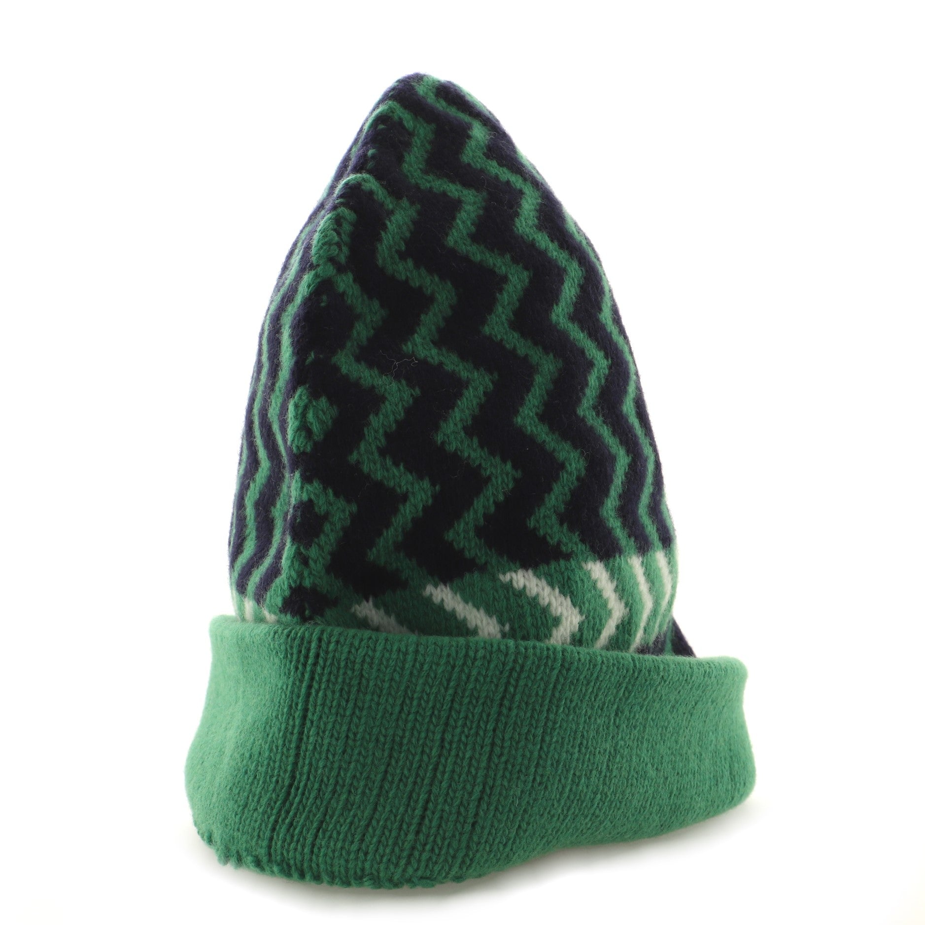 Zaggede Beanie Wool Large