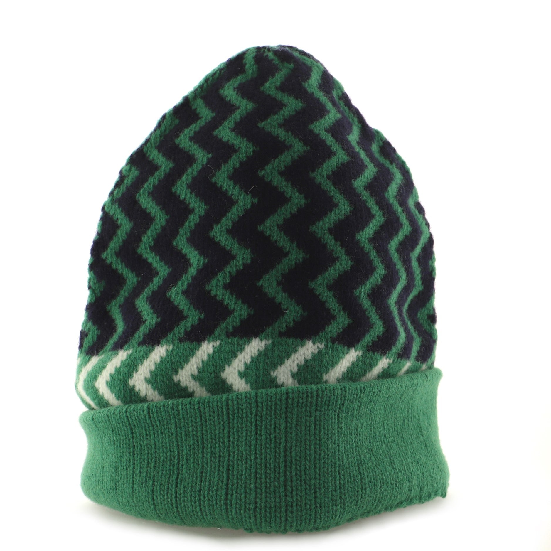 Zaggede Beanie Wool Large