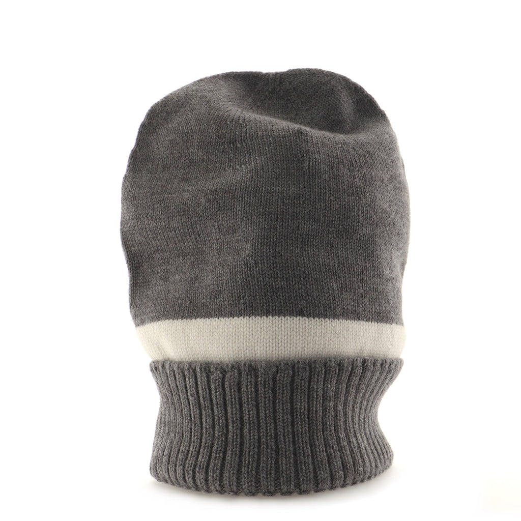 Interlocking G Striped Beanie Wool Large