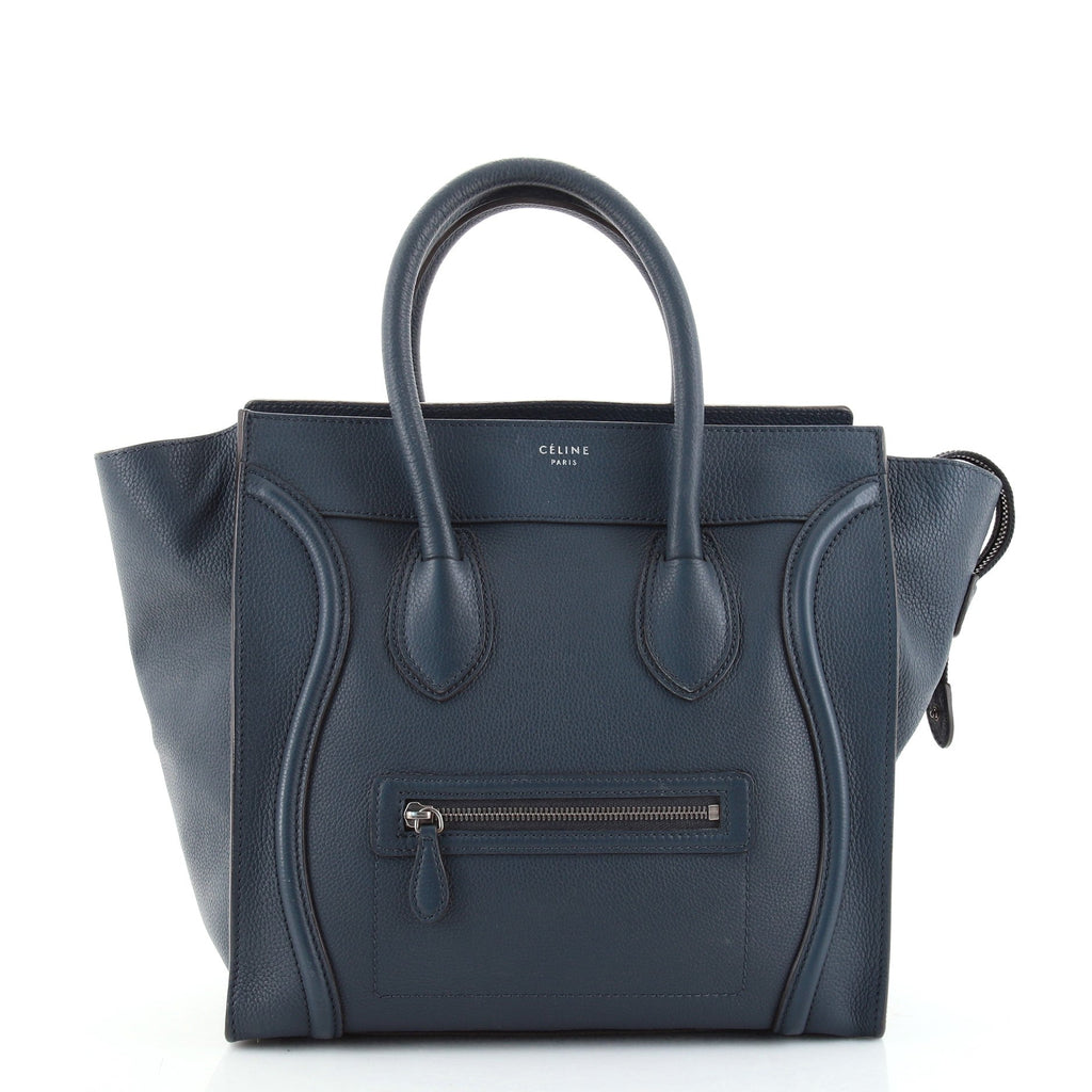 Luggage Bag Grainy Leather Mini