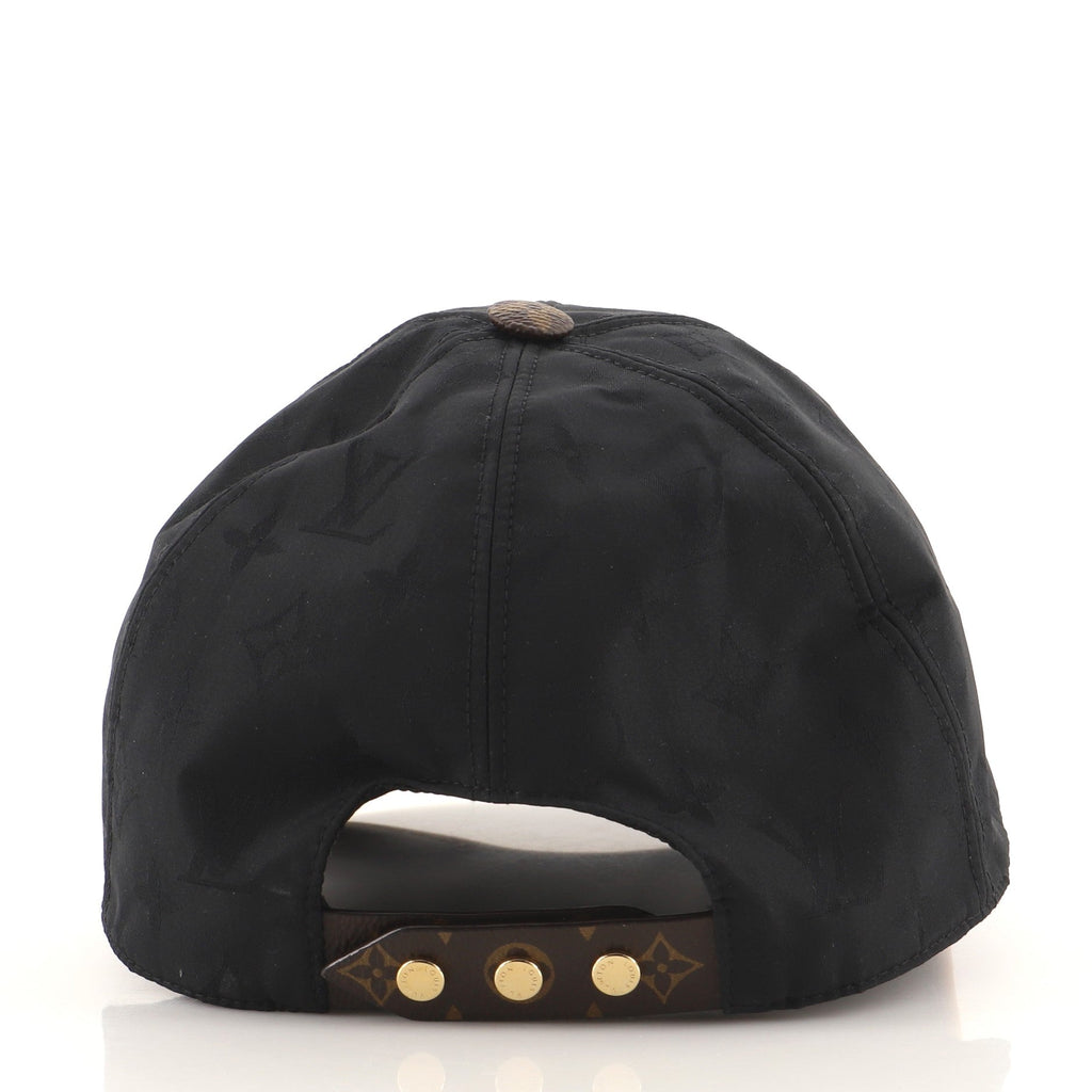 Cap Ou Pas Baseball Cap Monogram Silk and Polyester with Monogram Canvas Medium