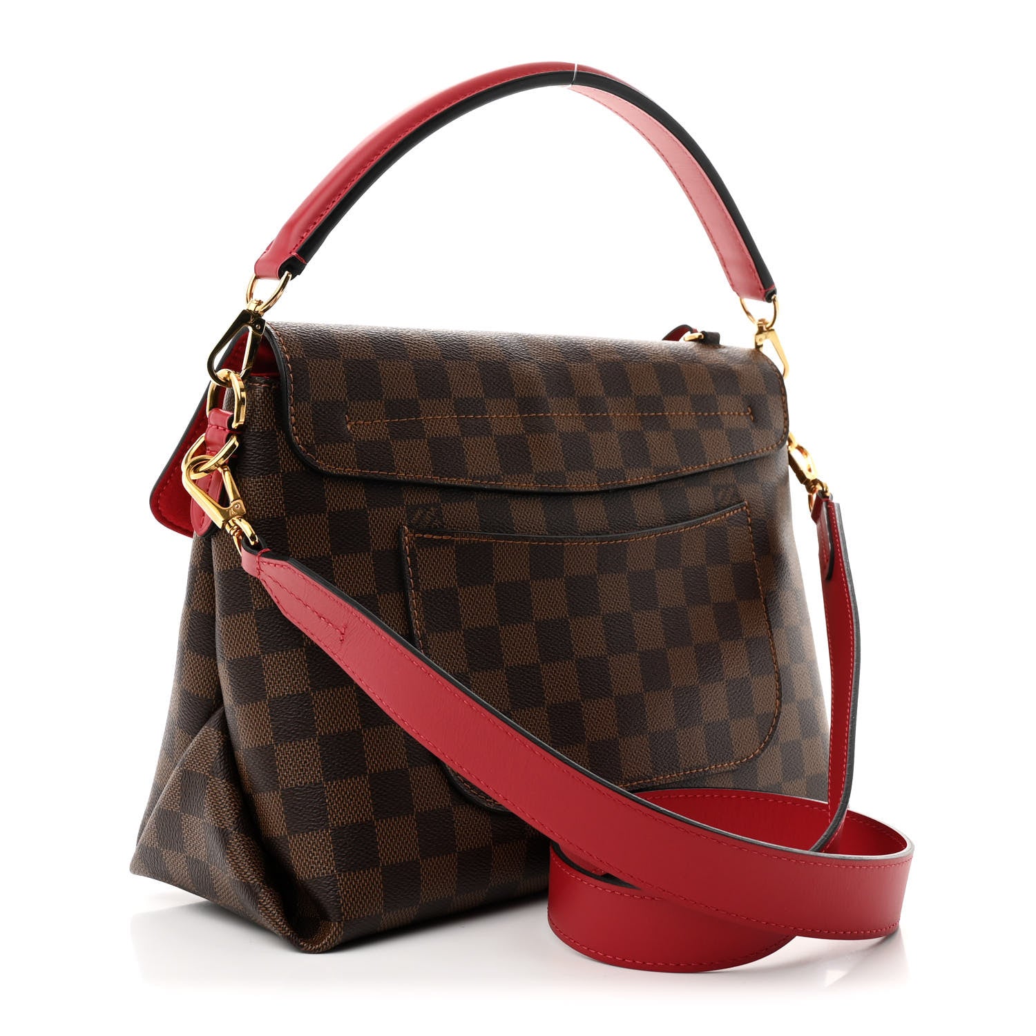 Damier Ebene Beaubourg MM Scarlet
