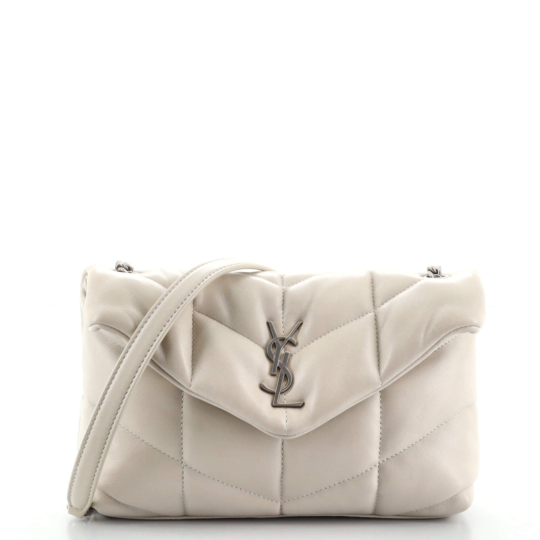LouLou Puffer Shoulder Bag Quilted Leather Mini