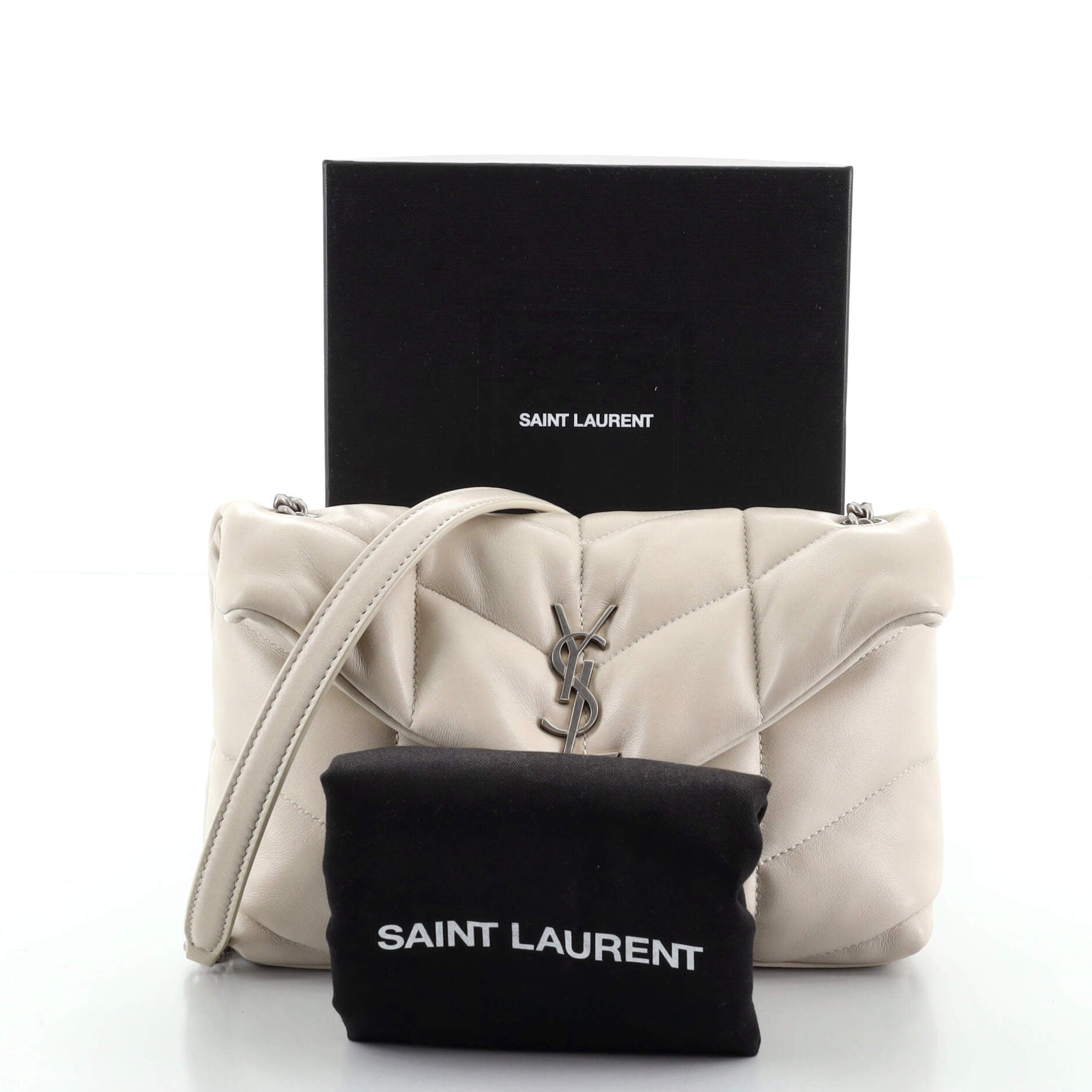 LouLou Puffer Shoulder Bag Quilted Leather Mini