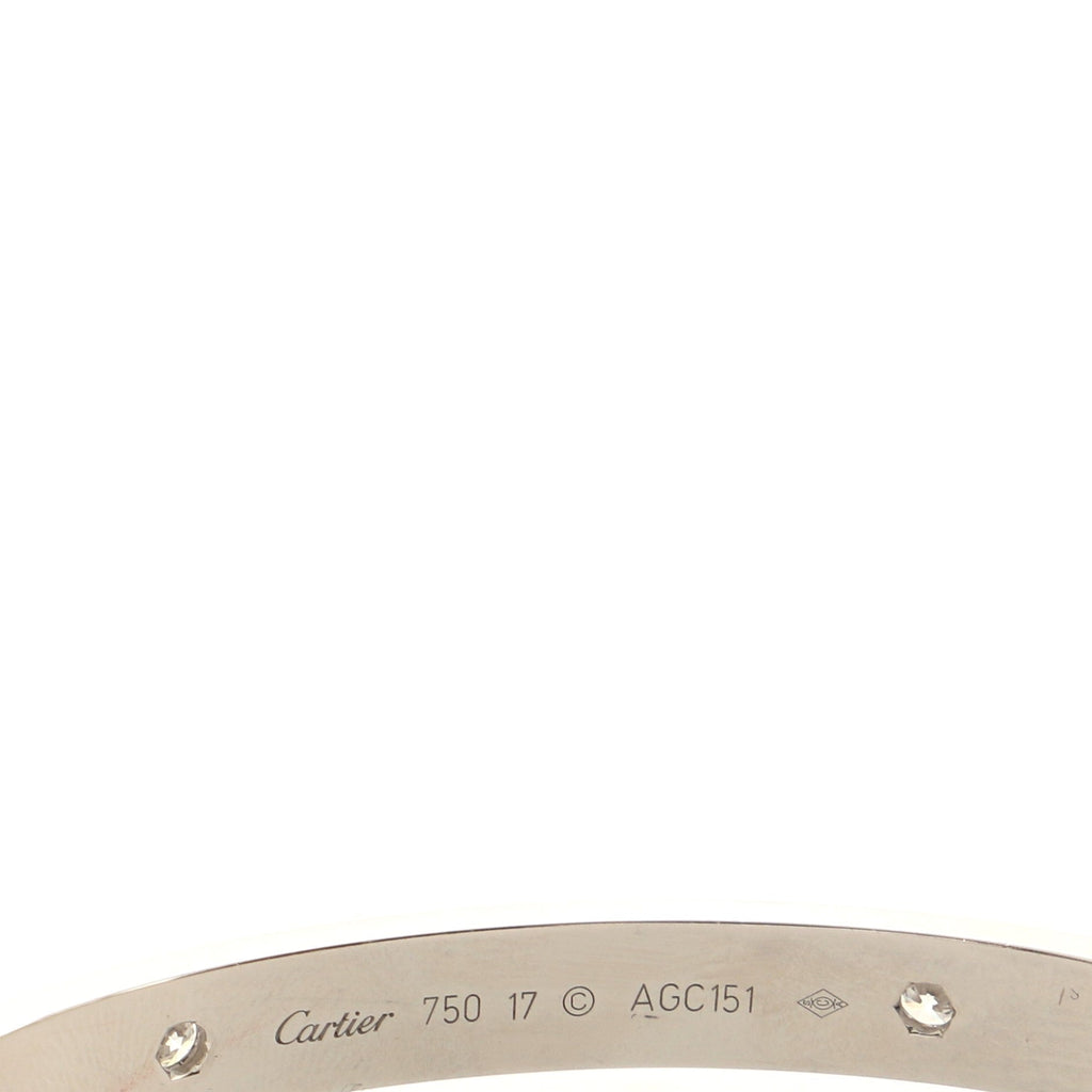 Love 4 Diamond Bracelet 18K White Gold and Diamonds
