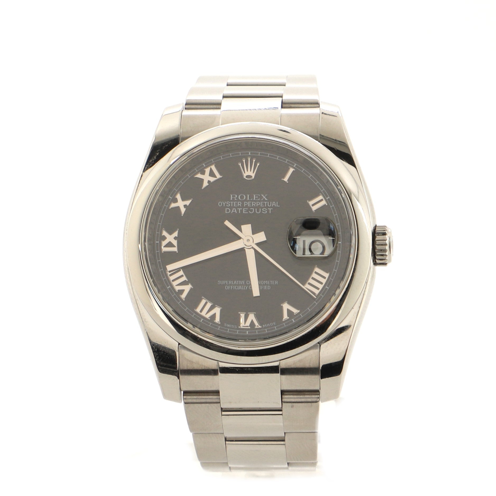 Oyster Perpetual Datejust Automatic Watch Stainless Steel 36