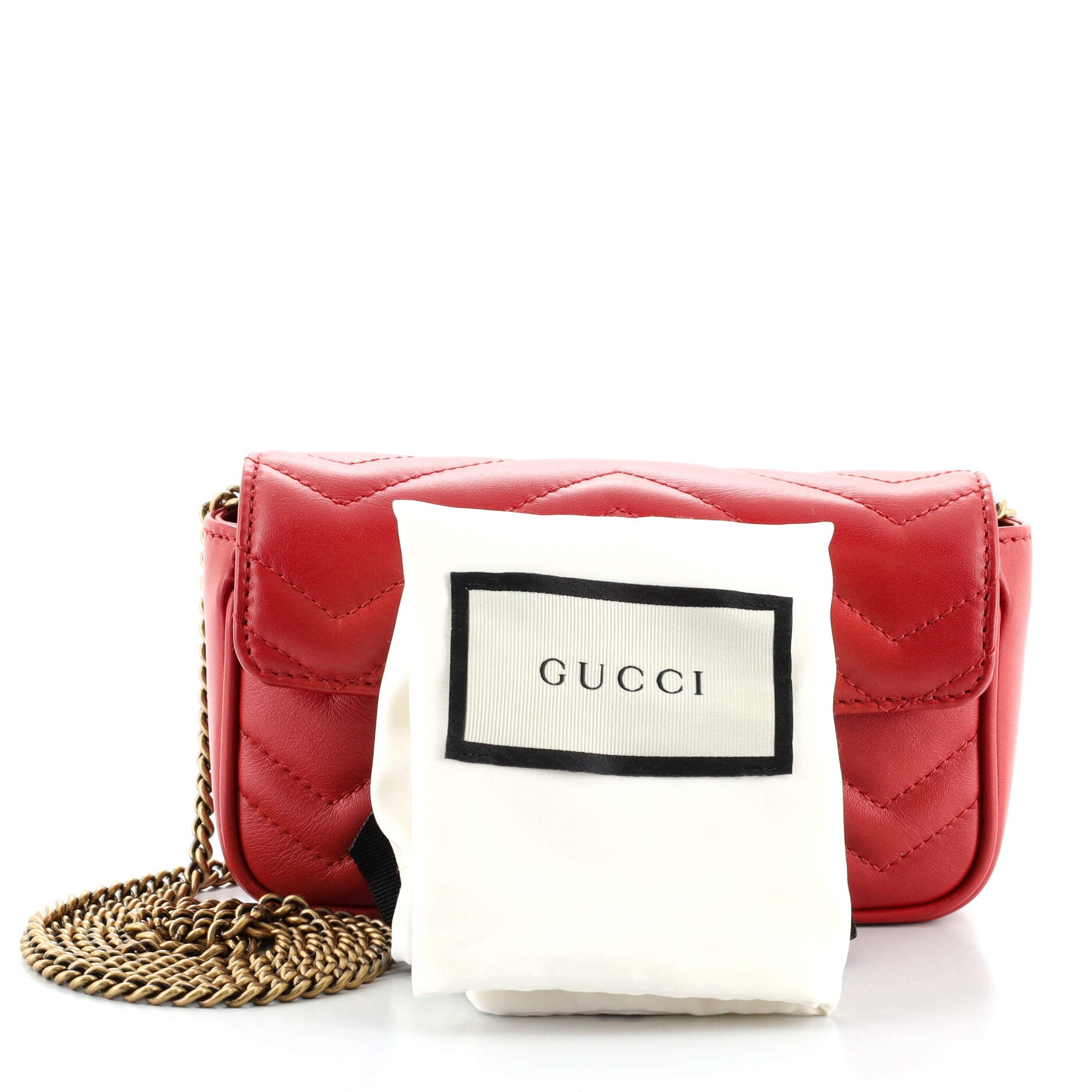 GG Marmont Flap Bag Matelasse Leather Super Mini