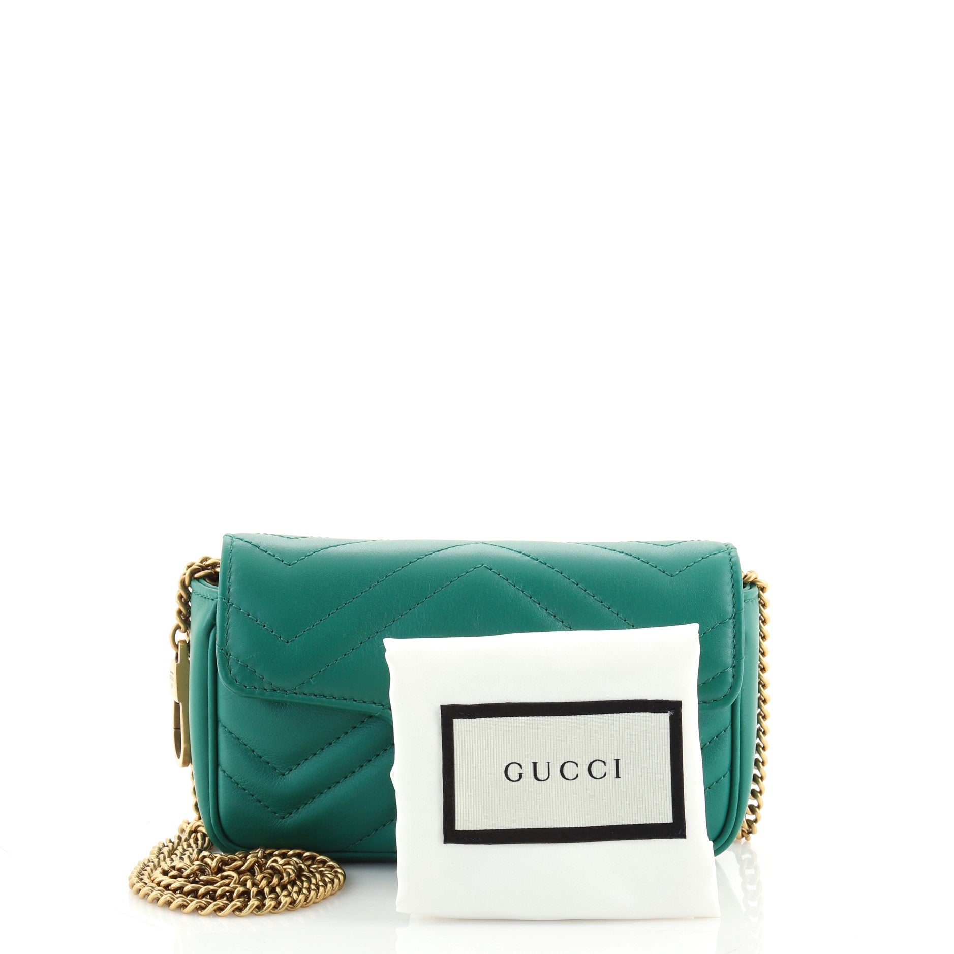 GG Marmont Flap Bag Matelasse Leather Super Mini