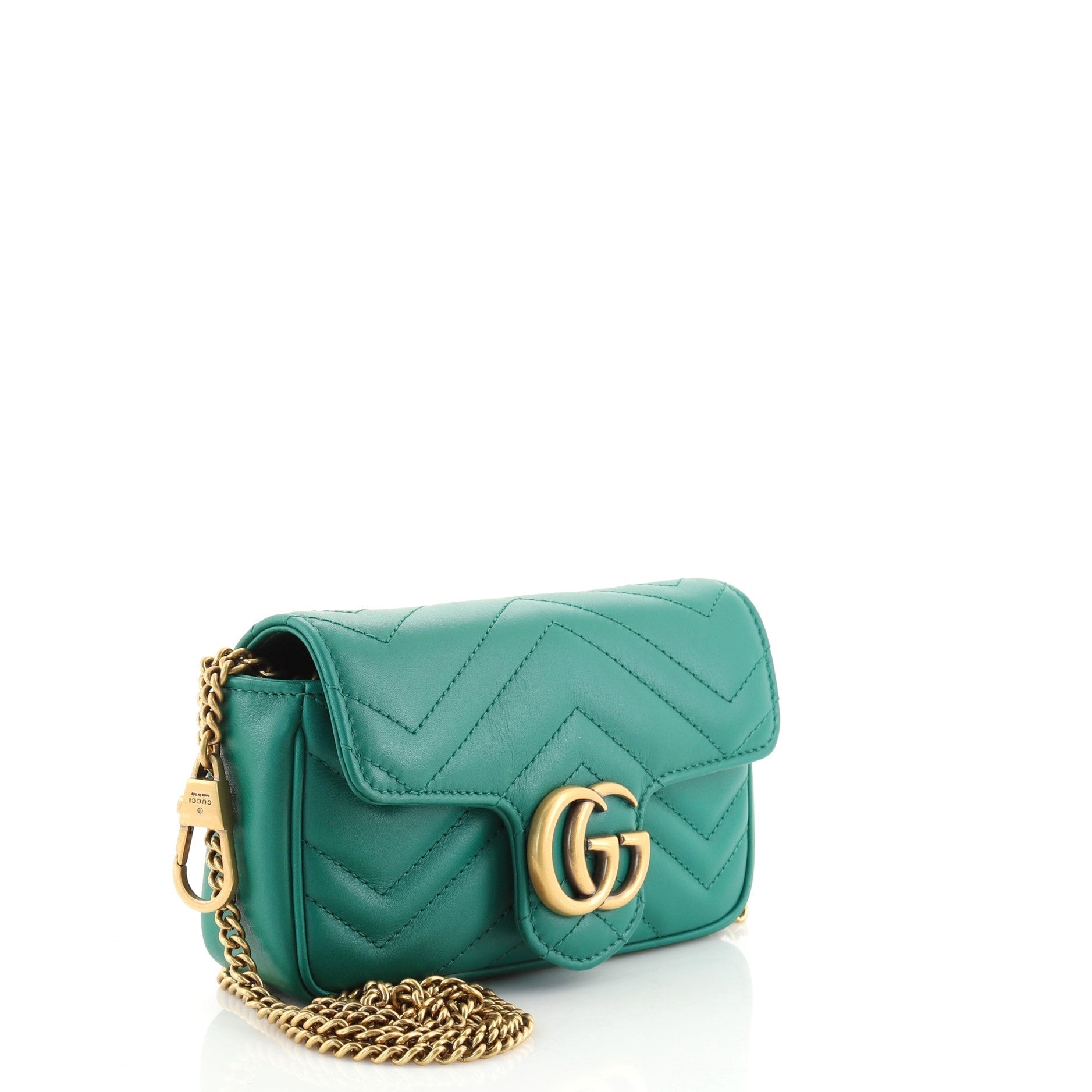 GG Marmont Flap Bag Matelasse Leather Super Mini