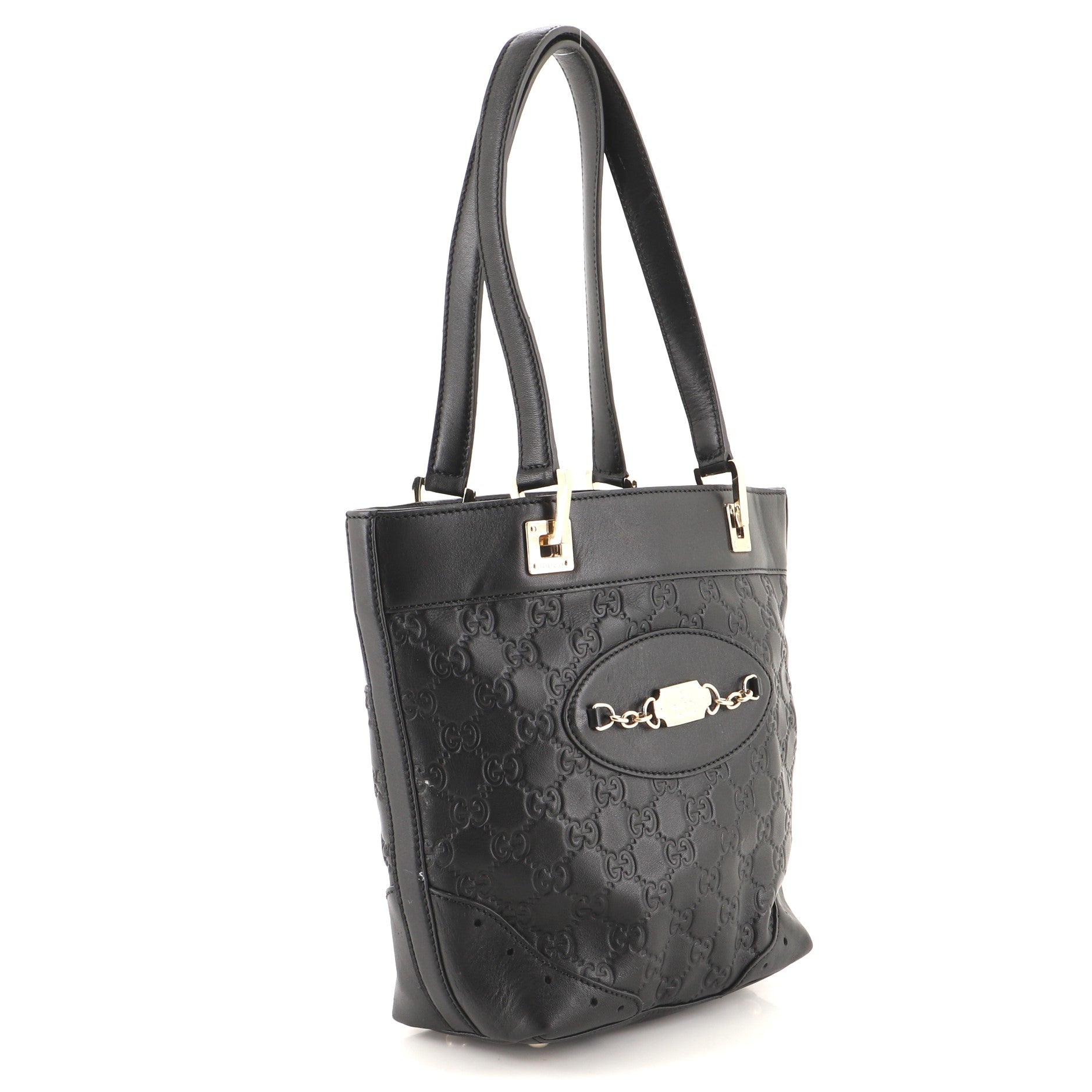 Punch Tote Guccissima Leather Mini