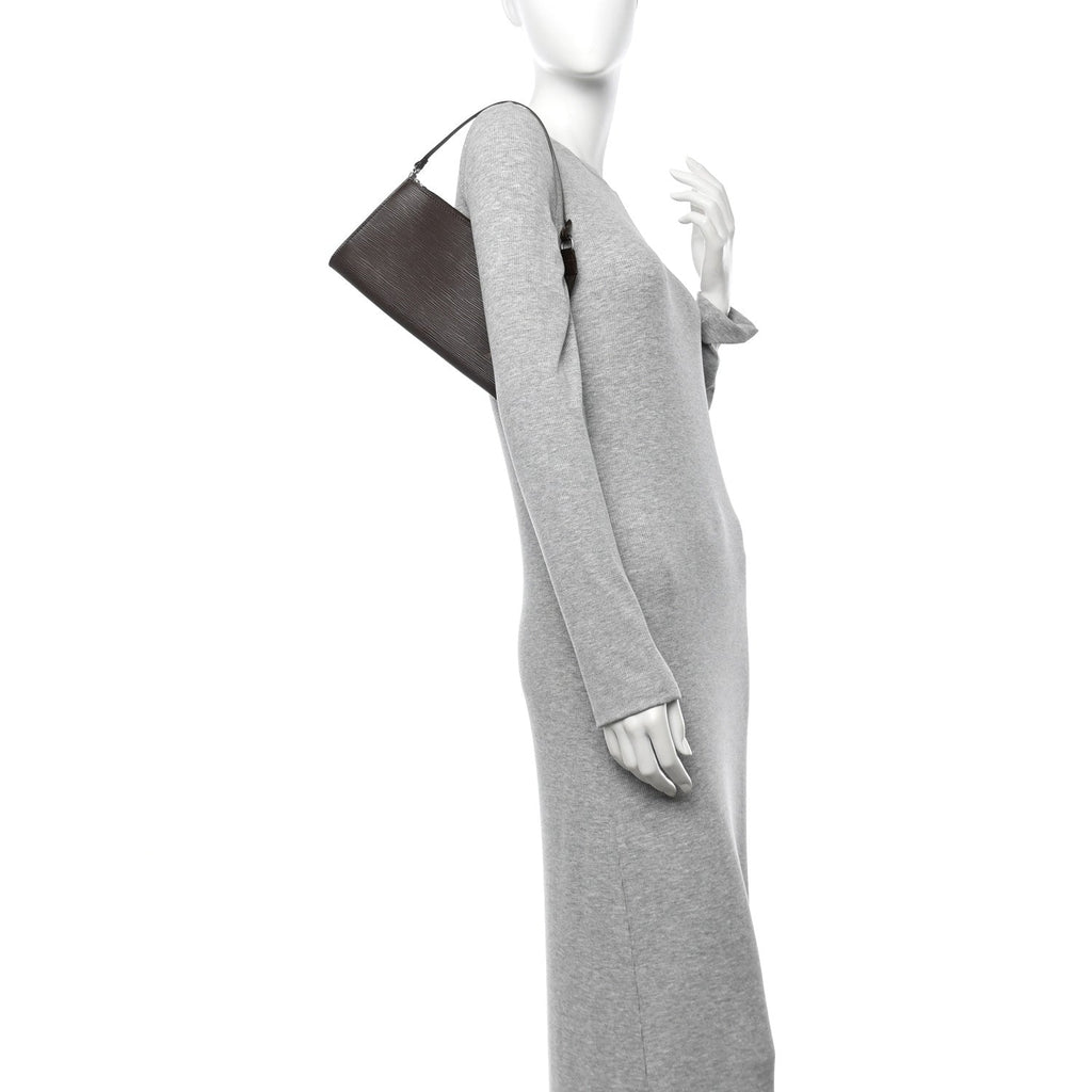 Epi Pochette Accessories 24 Moka