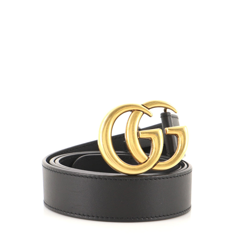 GG Marmont Belt Leather Medium 90
