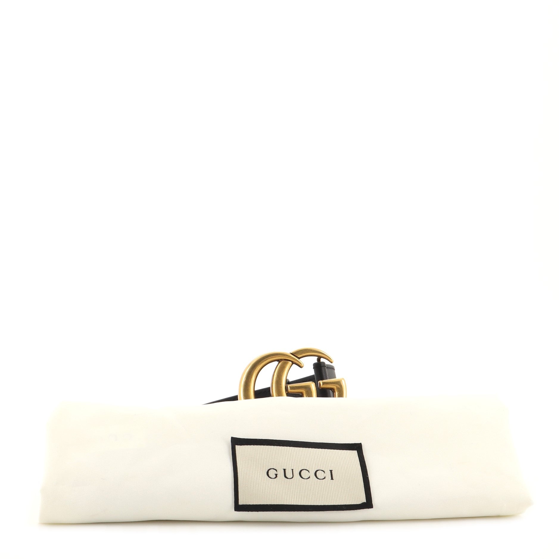 GG Marmont Belt Leather Medium 90