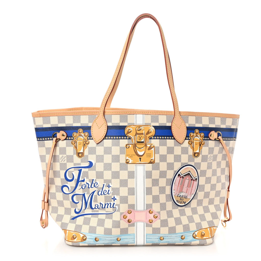Damier Azur Summer Trunks Forte Dei Marmi Neo Neverfull MM