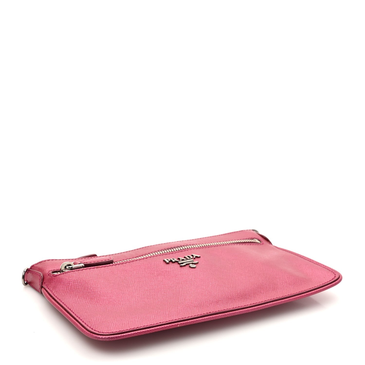 Metallic Saffiano Lux Crossbody Bag Ametista