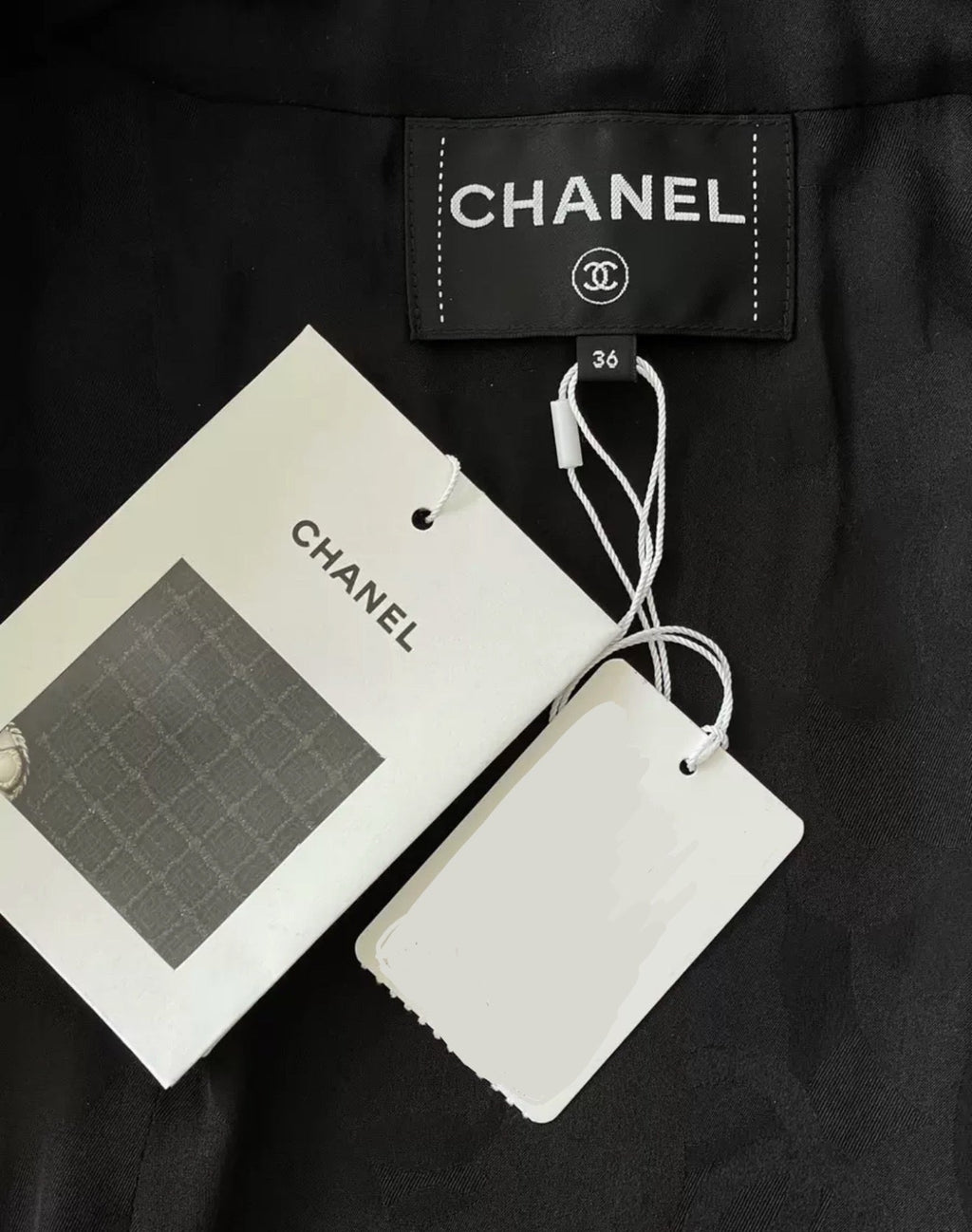 Chanel 24P black jacket