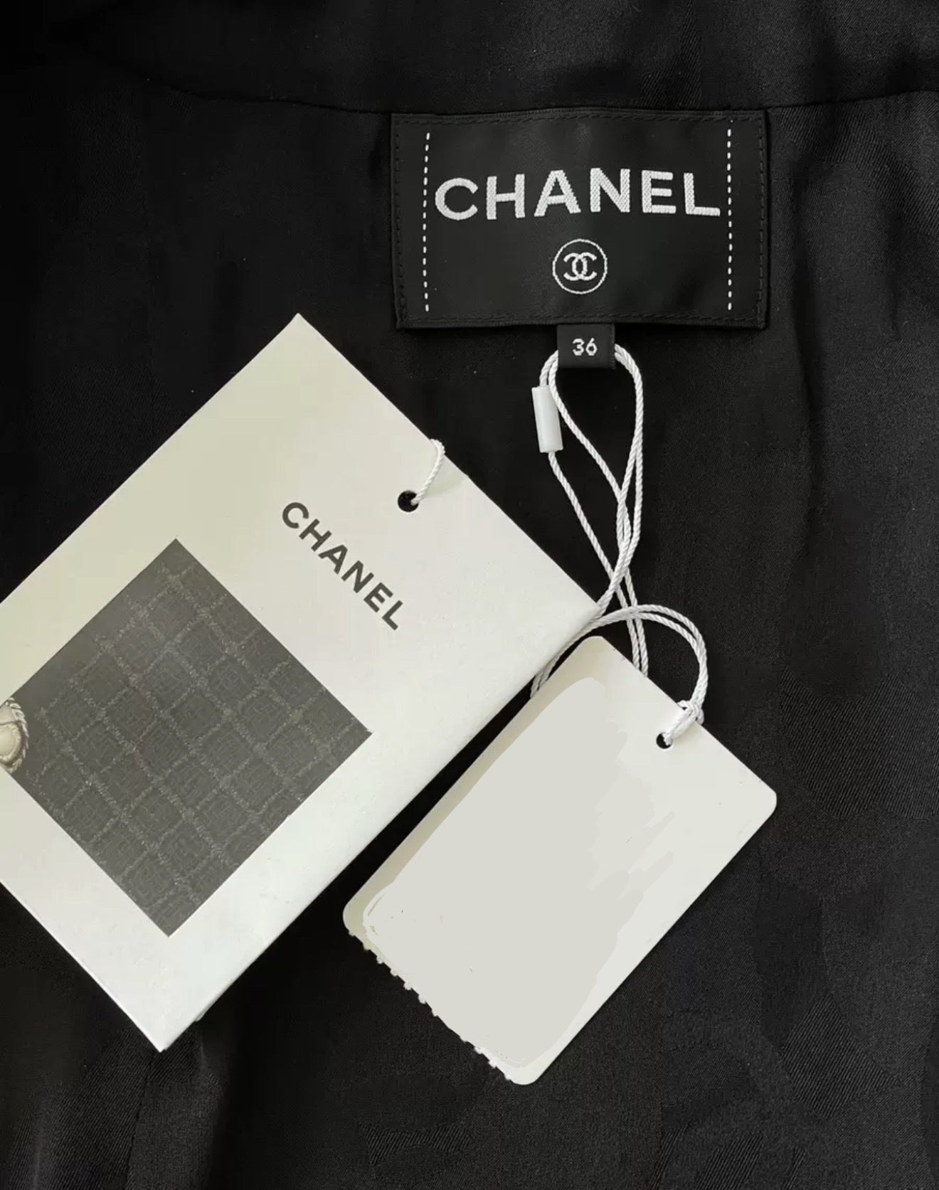 Chanel 24P black jacket