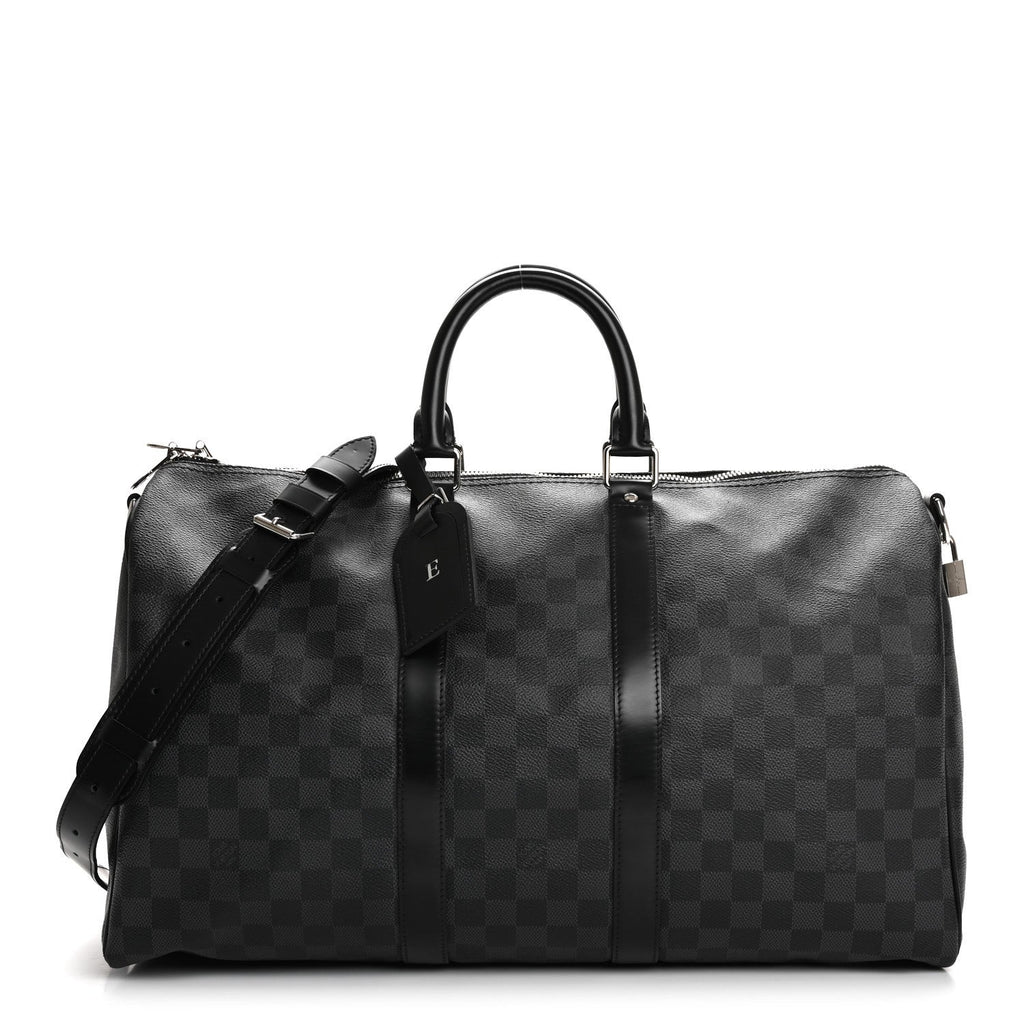 Damier Graphite Keepall Bandouliere 45
