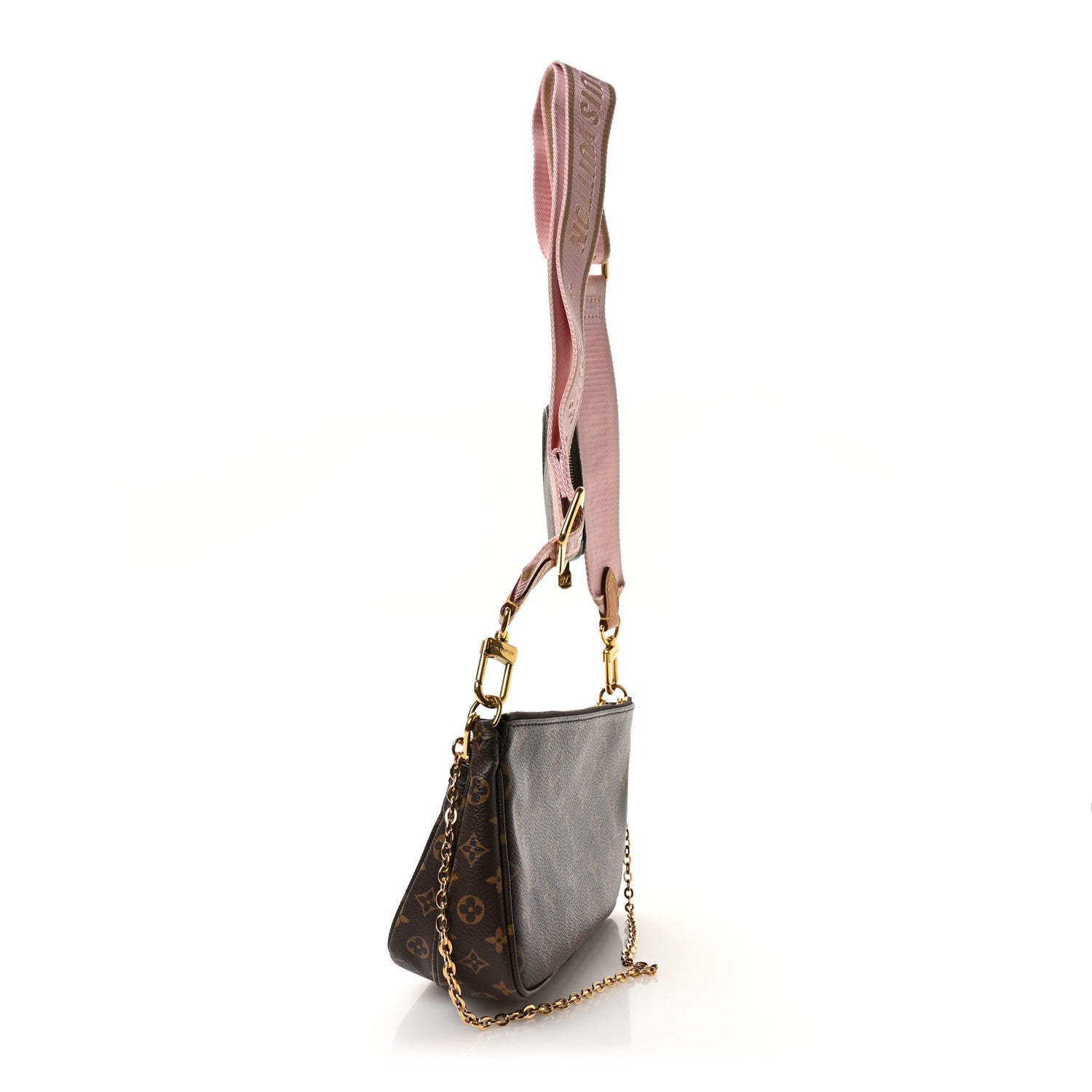Monogram Multi Pochette Accessories Rose Clair