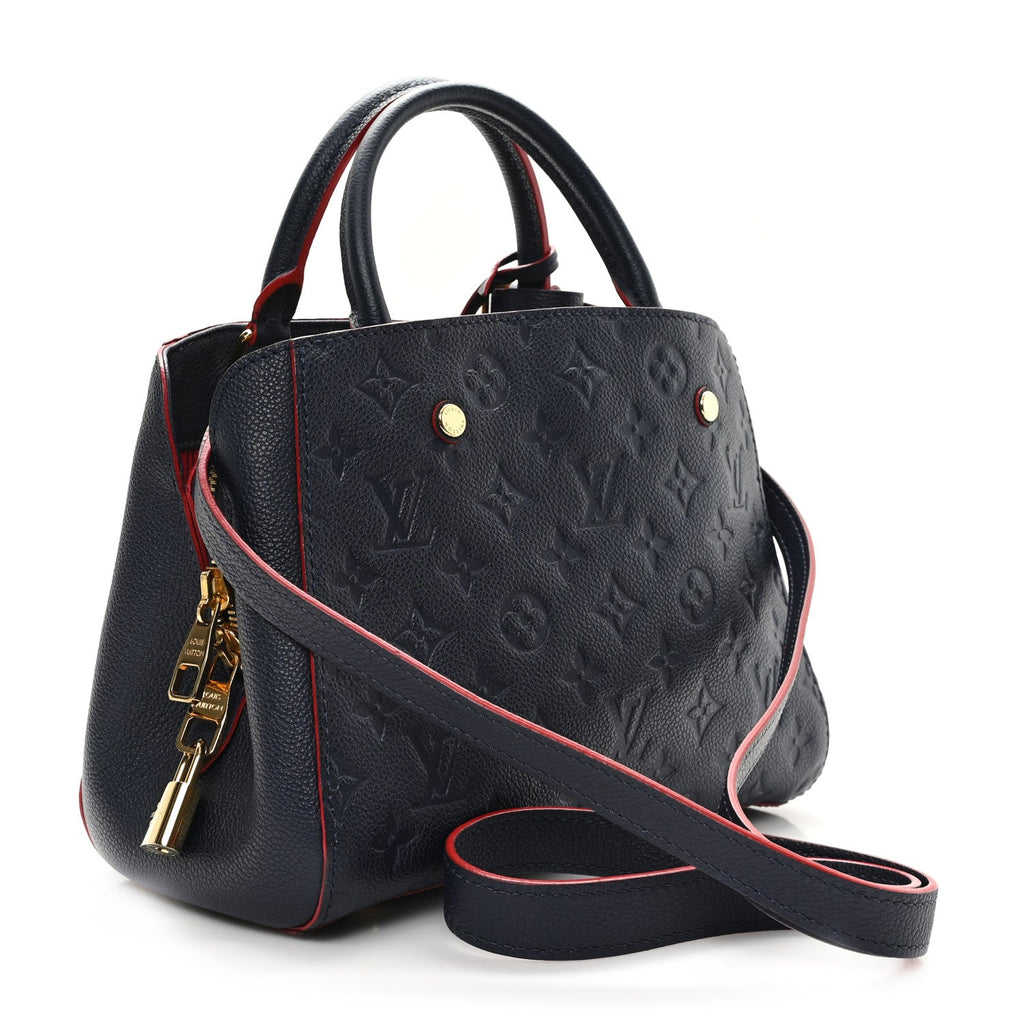 Empreinte Montaigne BB Marine Rouge