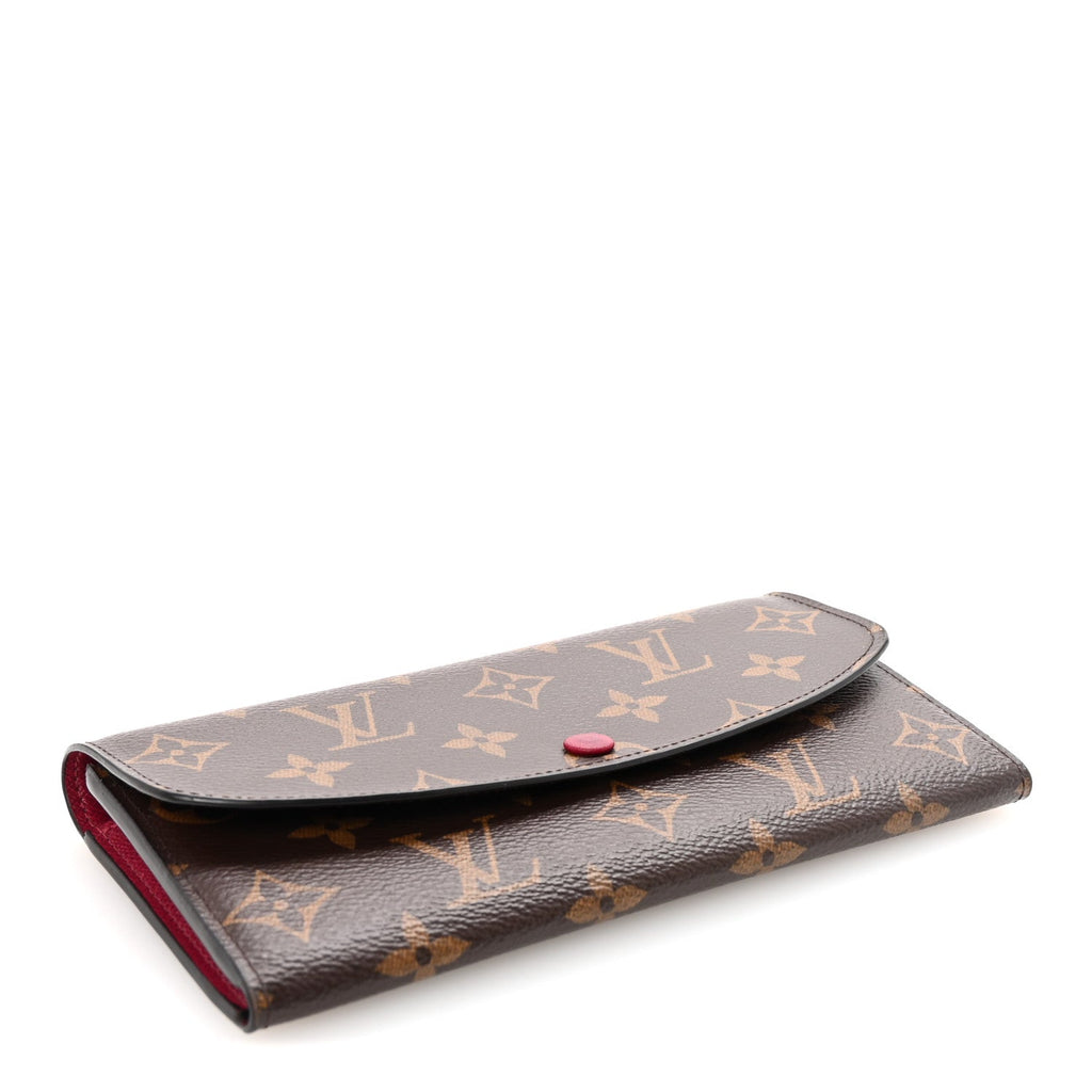 Monogram Emilie Wallet Fuchsia