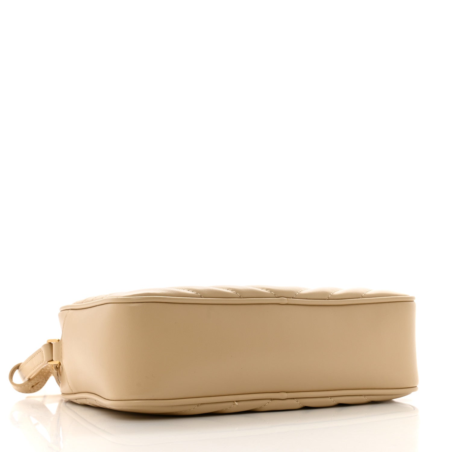 Calfskin Matelasse Monogram Lou Camera Bag Nude Powder