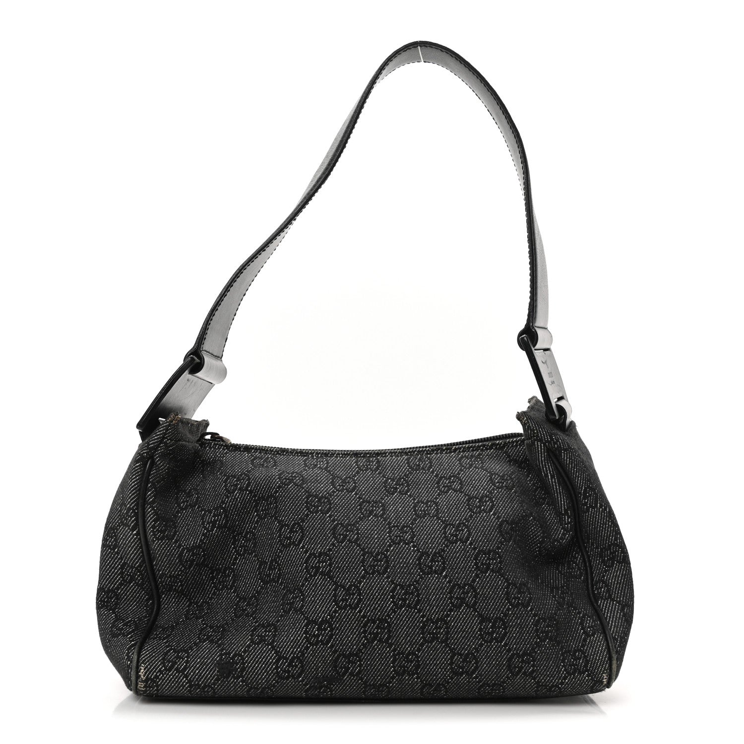 Monogram GG Signature Shoulder Bag Black