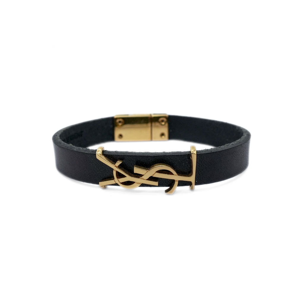 Saint Laurent Leather Bracelet