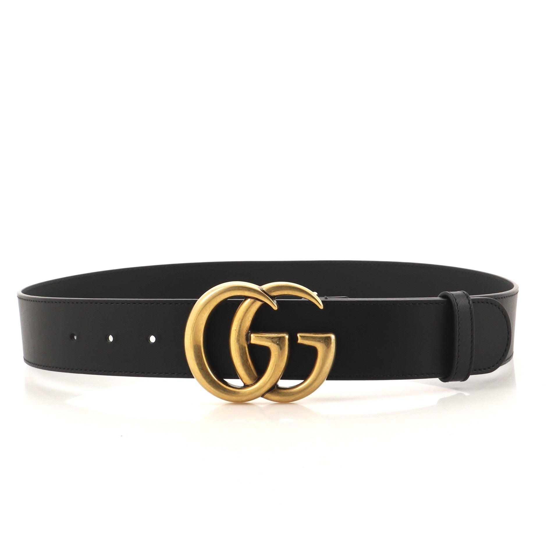 GG Marmont Belt Leather Wide 85