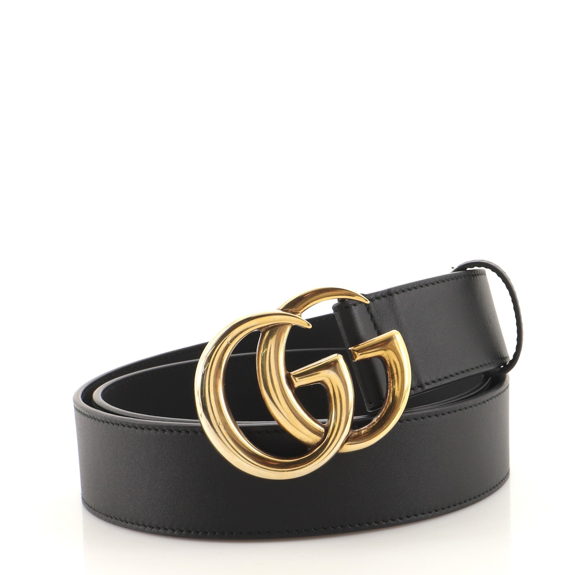 GG Marmont Belt Leather Wide 100