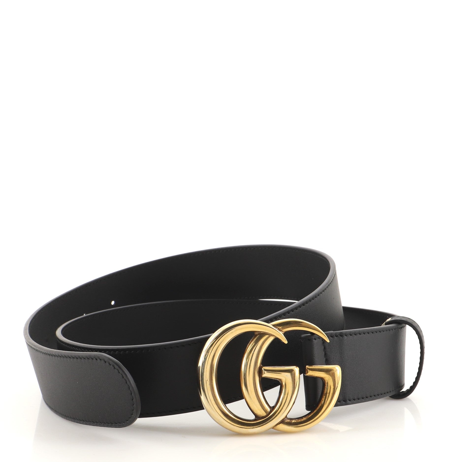 GG Marmont Belt Leather Wide 100
