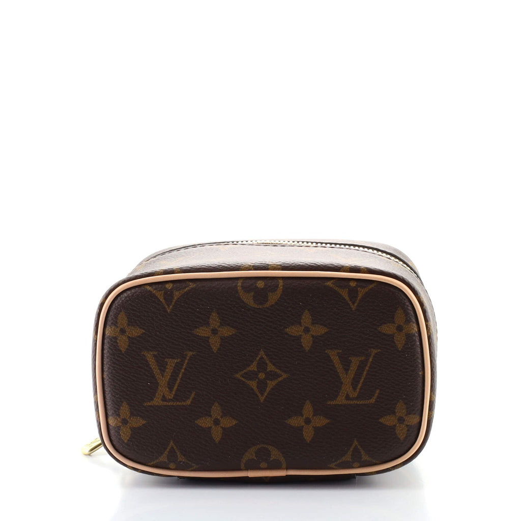 Nice Vanity Case Monogram Canvas Nano
