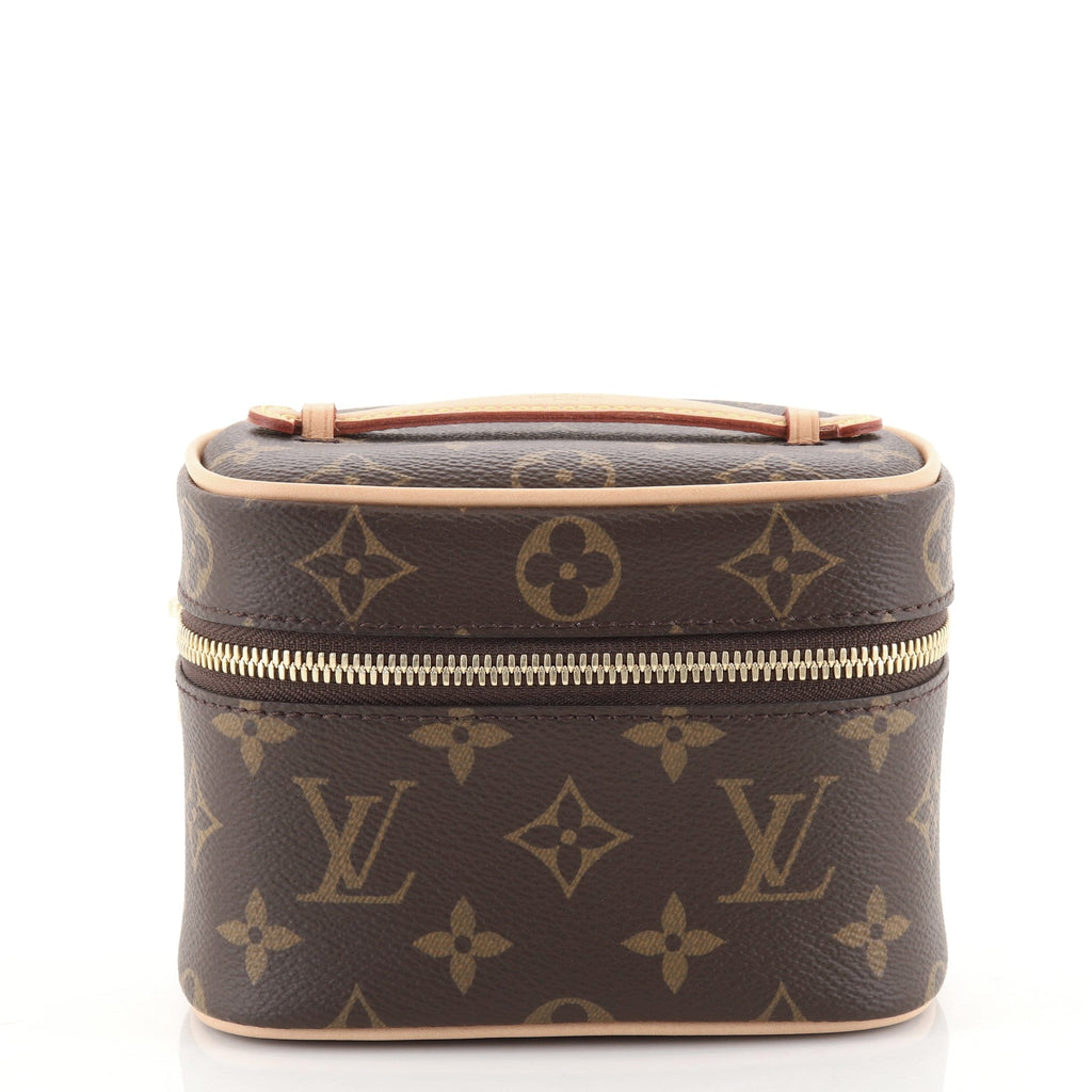 Nice Vanity Case Monogram Canvas Nano