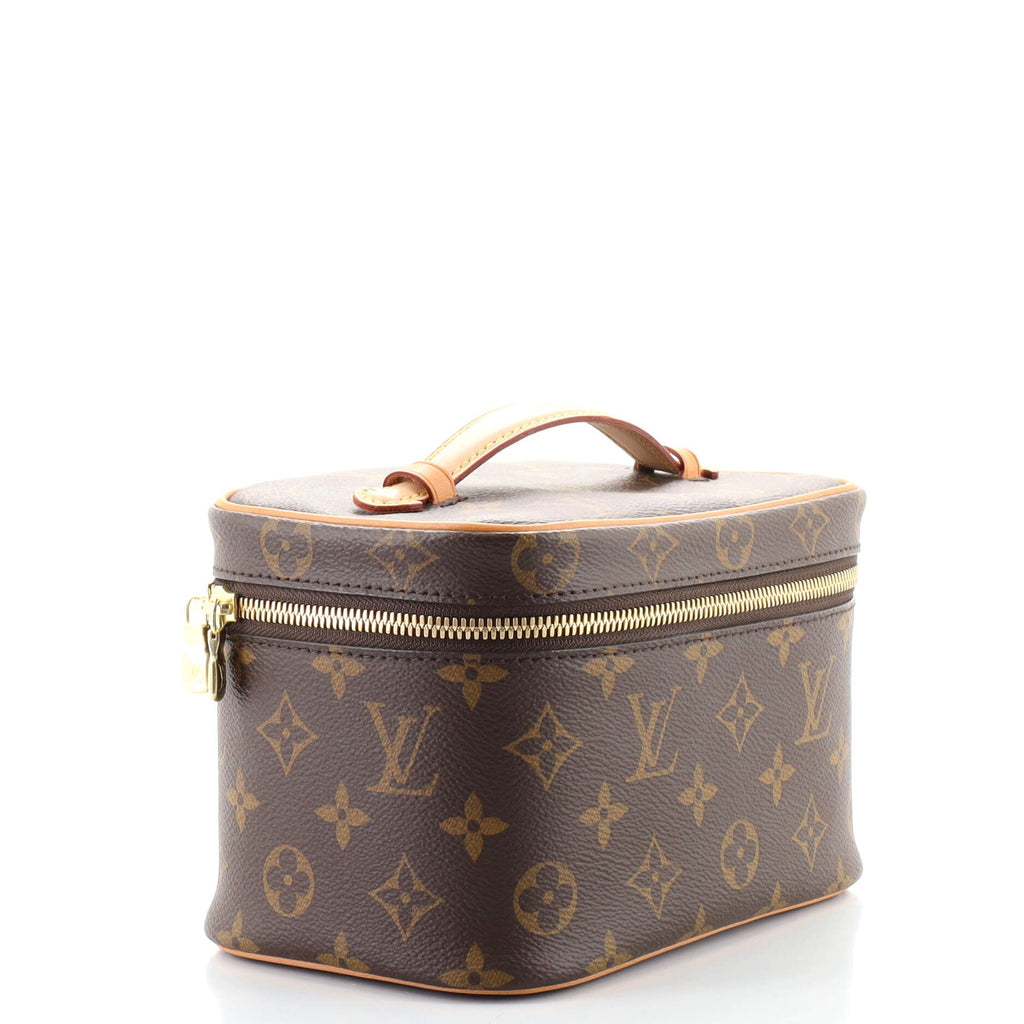 Nice Vanity Case Monogram Canvas Mini