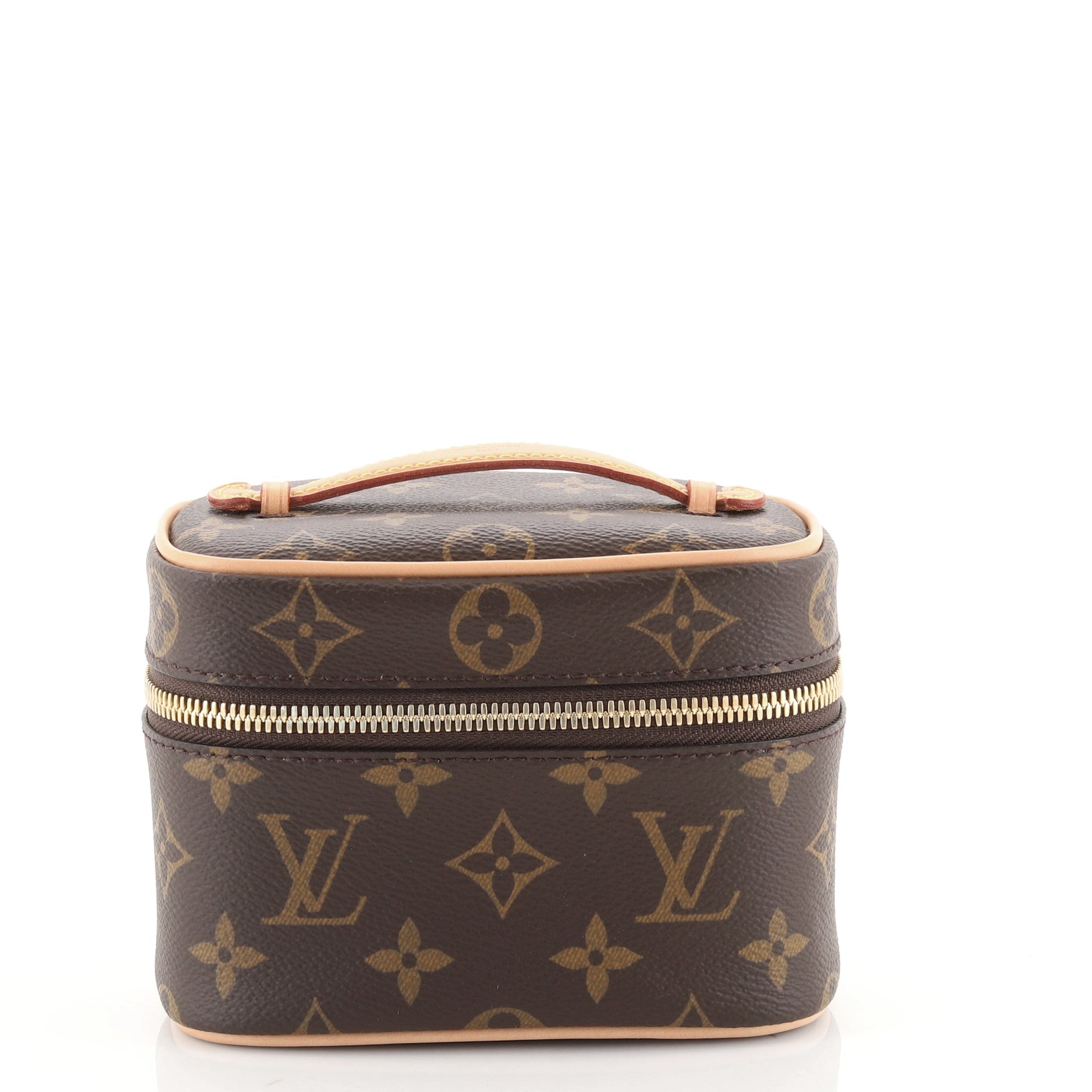 Nice Vanity Case Monogram Canvas Nano