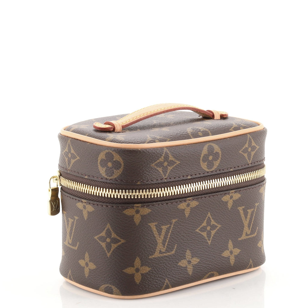 Nice Vanity Case Monogram Canvas Nano
