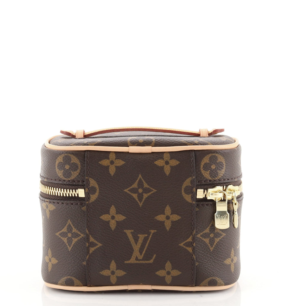Nice Vanity Case Monogram Canvas Nano