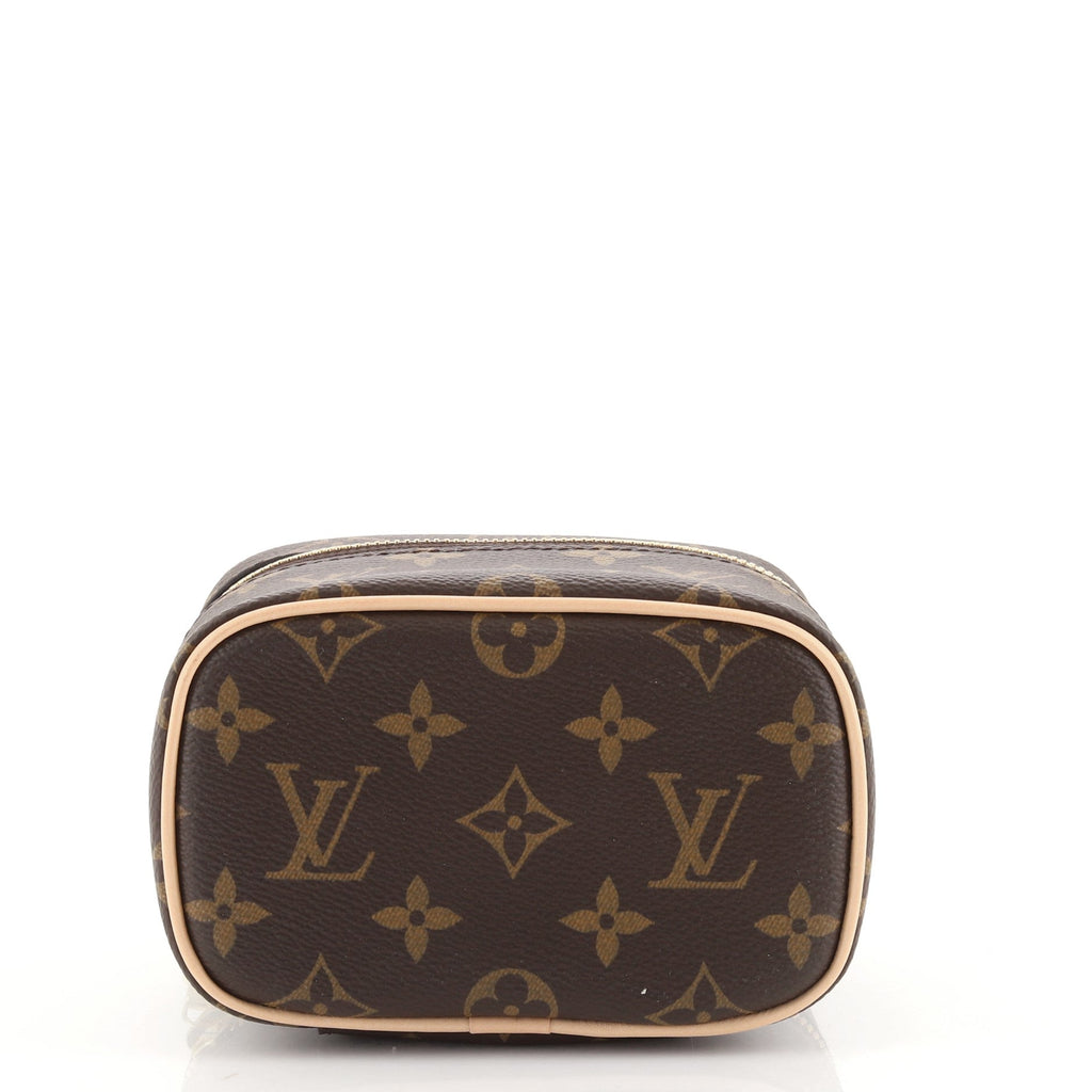 Nice Vanity Case Monogram Canvas Nano