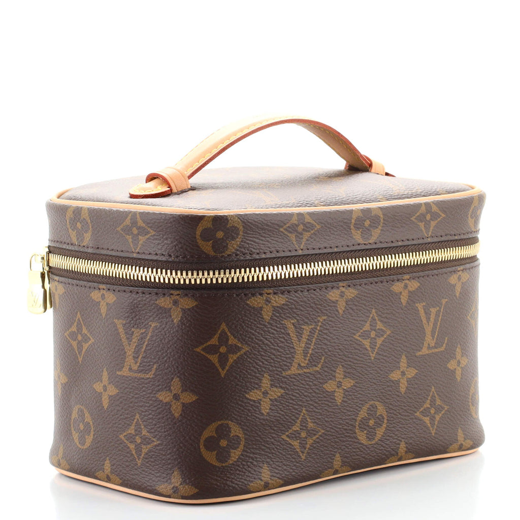 Nice Vanity Case Monogram Canvas Mini